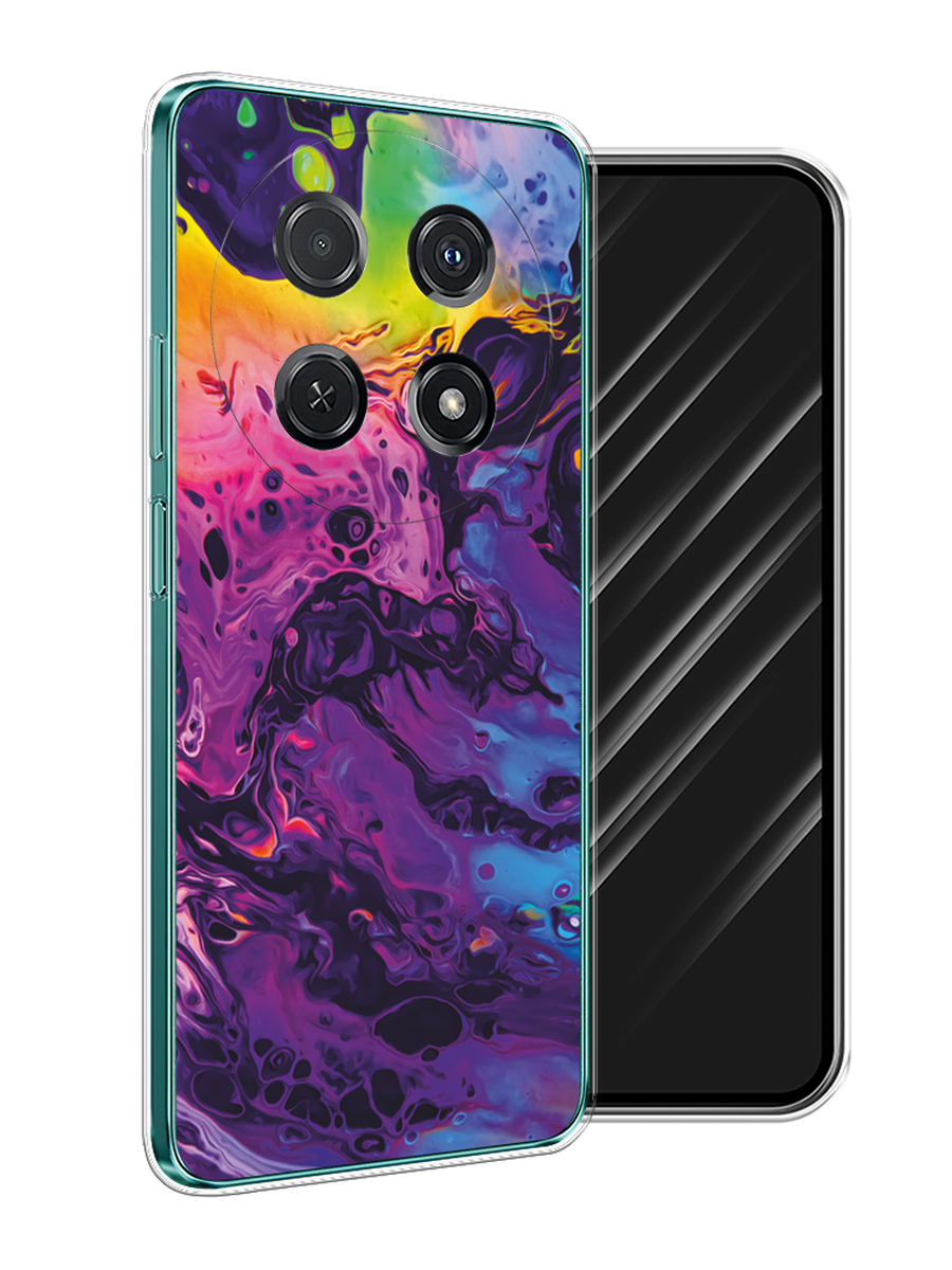 

Чехол Awog на Huawei Nova 12i "ACID fluid", Бордовый, 6123950-1