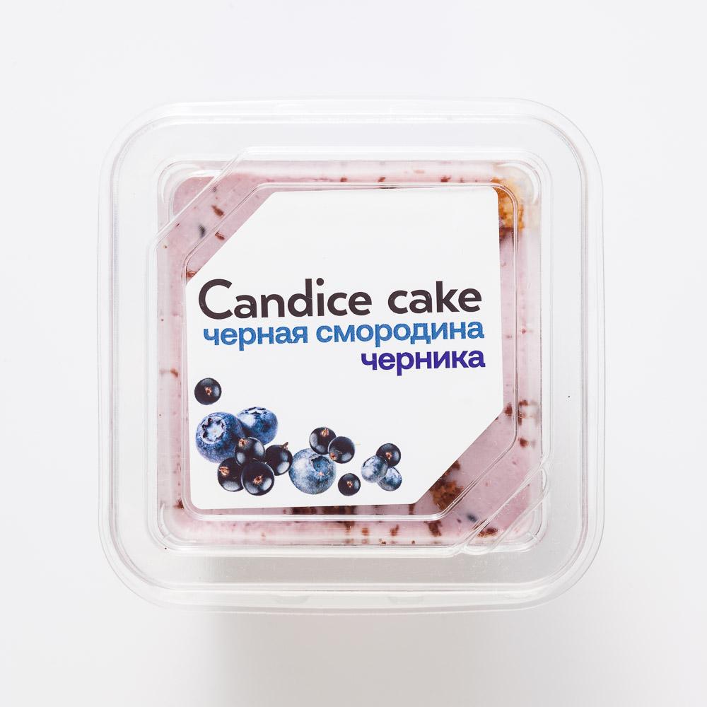 

Десерт Candice чёрная смородина и черника, без сахара, 110 г