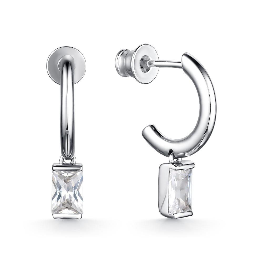 

Серьги из серебра с фианитом АЛЬКОР 02-2229_00КЦ-00, 02-2229_00КЦ-00