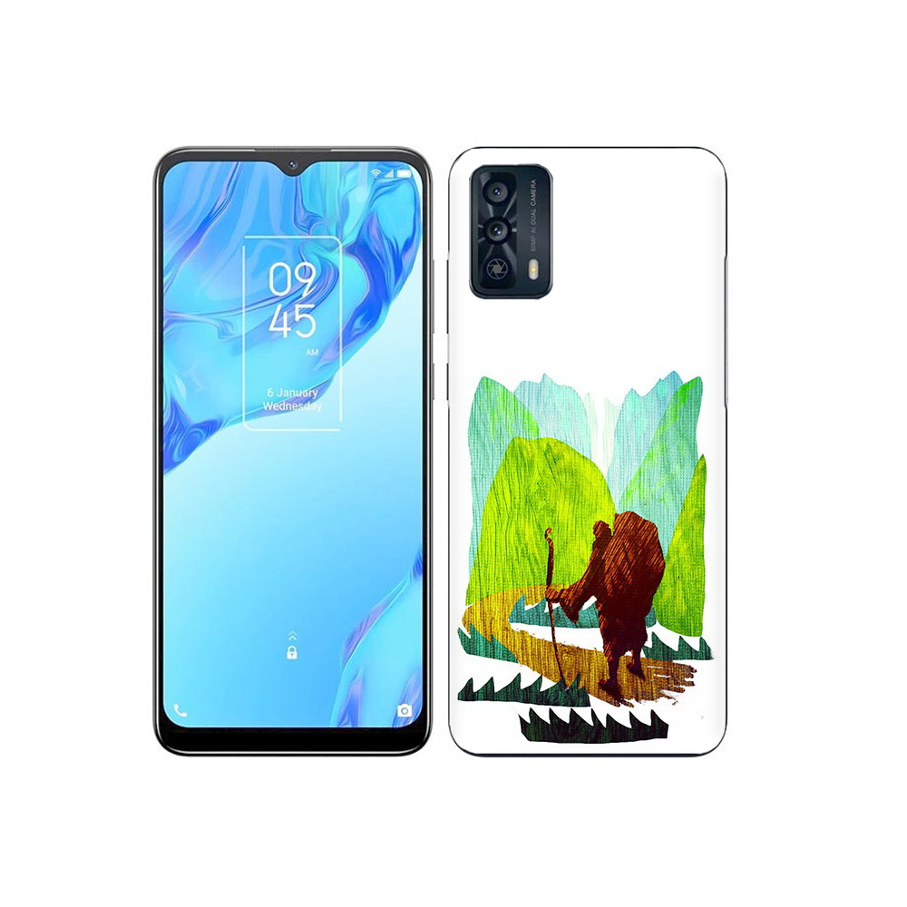 

Чехол MyPads Tocco для TCL 20B Лесная тропа, Прозрачный, Tocco