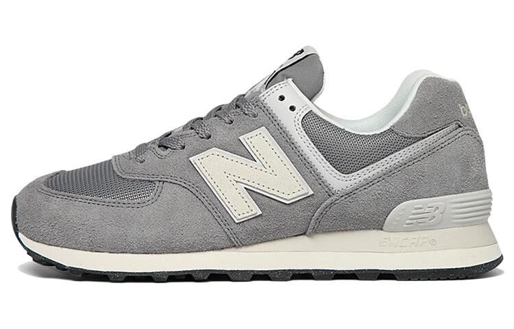 

Кроссовки унисекс New Balance NB 574 серые 38.5 EU, Серый, NB 574