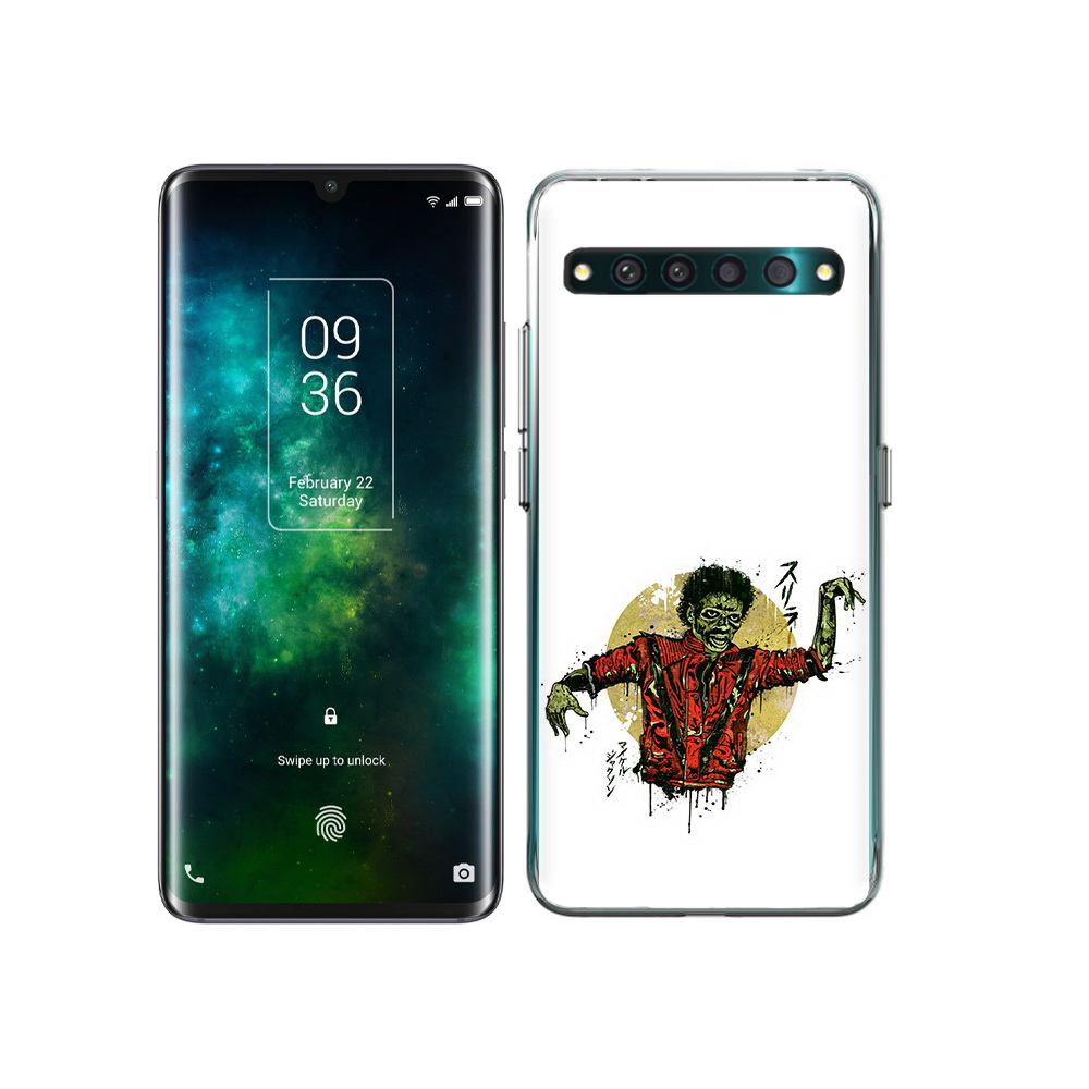 

Чехол MyPads Tocco для TCL 10 Pro Зомби, Прозрачный, Tocco