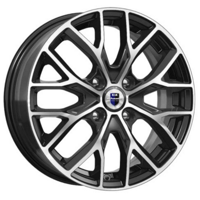 

Колесный диск Кик Лилиом 6x16/4x100 D67.1 ET40, Черный;серебристый