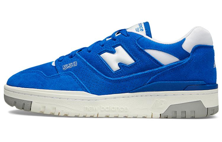 

Кеды унисекс New Balance NB 550 голубые 42 EU, Голубой, NB 550