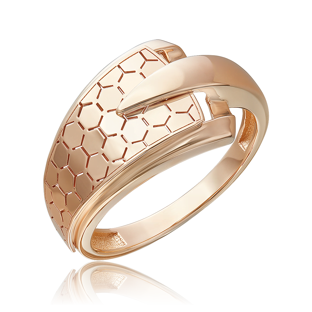 

Кольцо из красного золота р.  PLATINA jewelry 01-5763-00-000-1110, 01-5763-00-000-1110