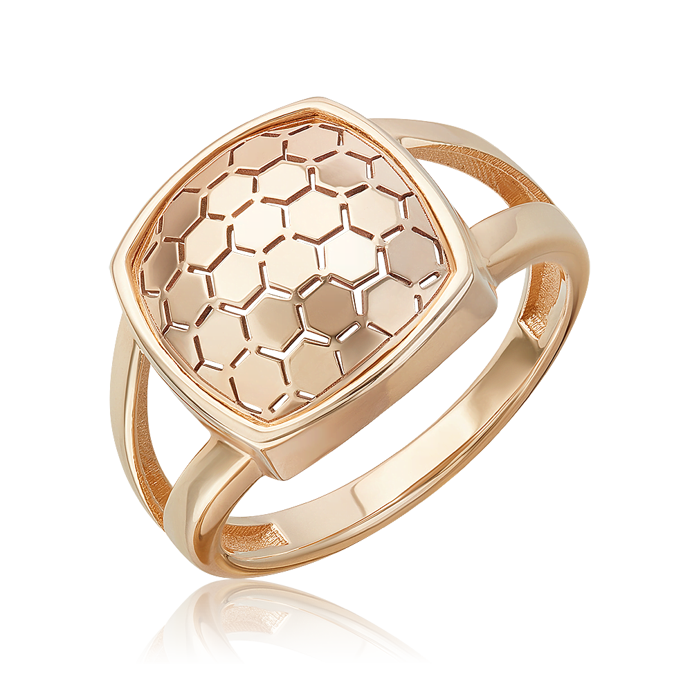 

Кольцо из красного золота р.  PLATINA jewelry 01-5762-00-000-1110, 01-5762-00-000-1110
