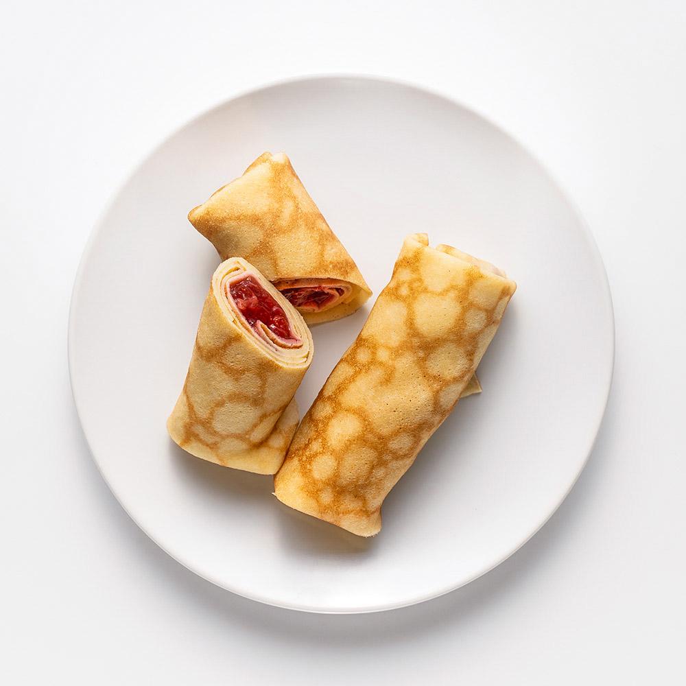 

Блинчики Белая ферма с клубникой, 200 г