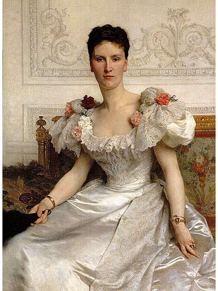 

Постер DRABS A3 Бугеро Адольф Вильям Portrait of Madame la Contesse de Cambaceres