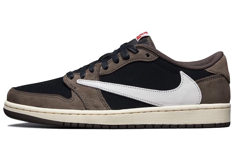 

Кеды унисекс Jordan Travis Scott x Air Jordan 1 Low OG TS SP 1.0 коричневые 42.5 EU, Коричневый, Travis Scott x Air Jordan 1 Low OG TS SP 1.0