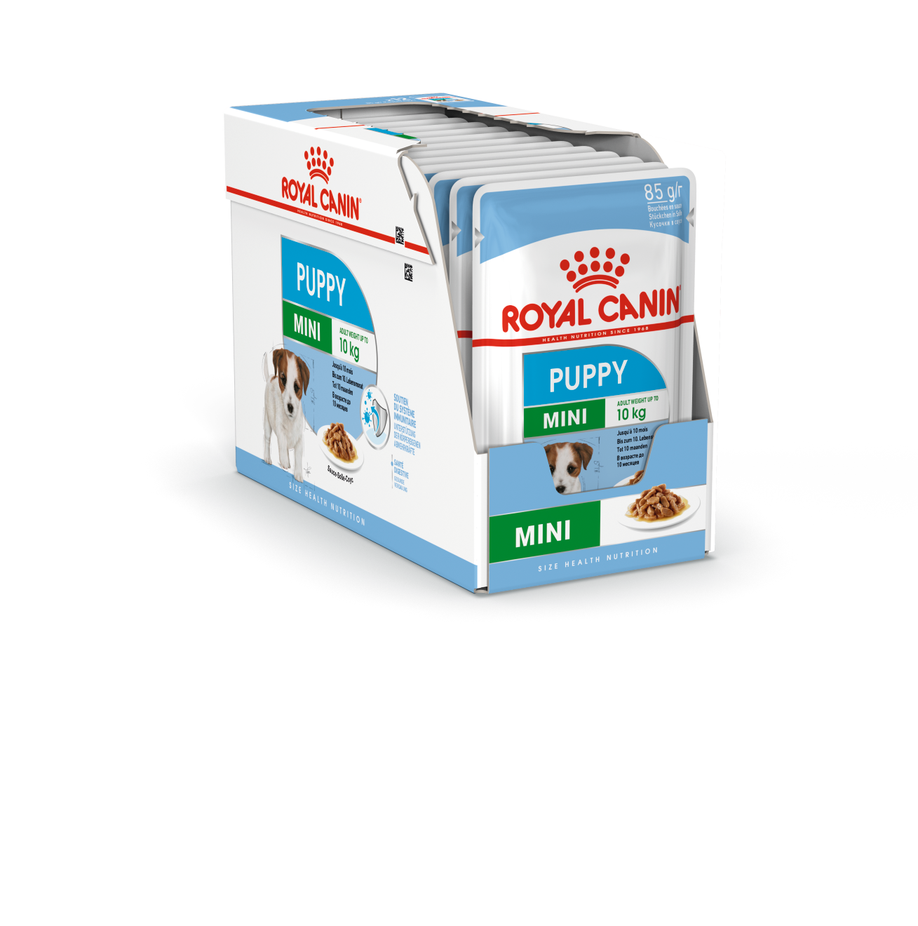 фото Влажный корм для щенков royal canin mini puppy, для мелких пород, мясо, 12шт по 85г