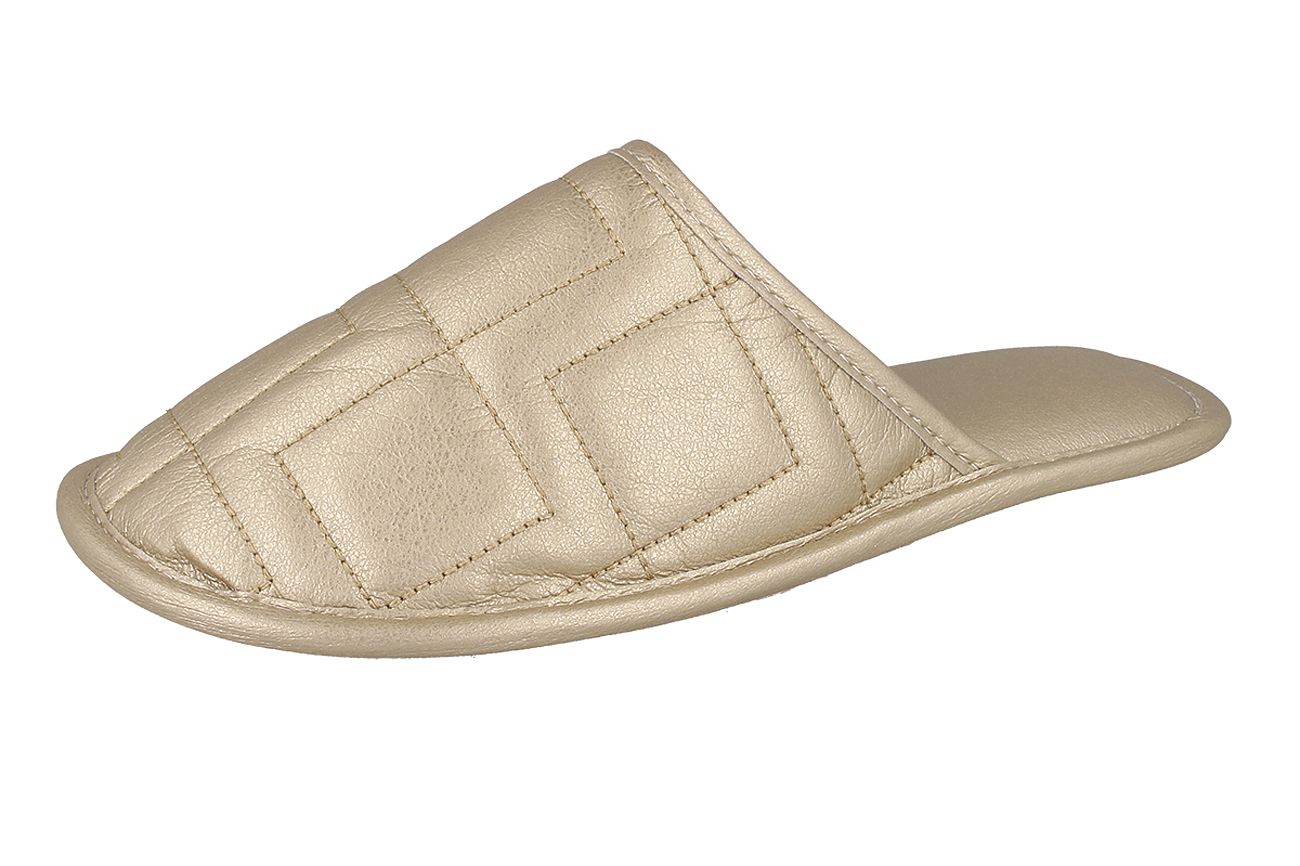 фото Домашние тапочки женские de fonseca bari top w450 золотистые 36-37 ru