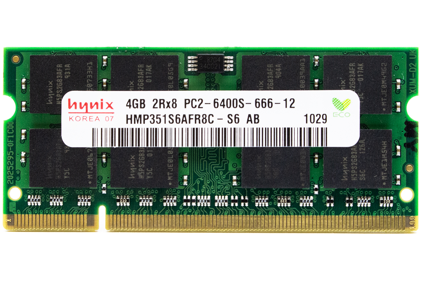 Оперативная память Hynix HMP351S6AFR8C-S6 DDR2 1x4Gb 800MHz