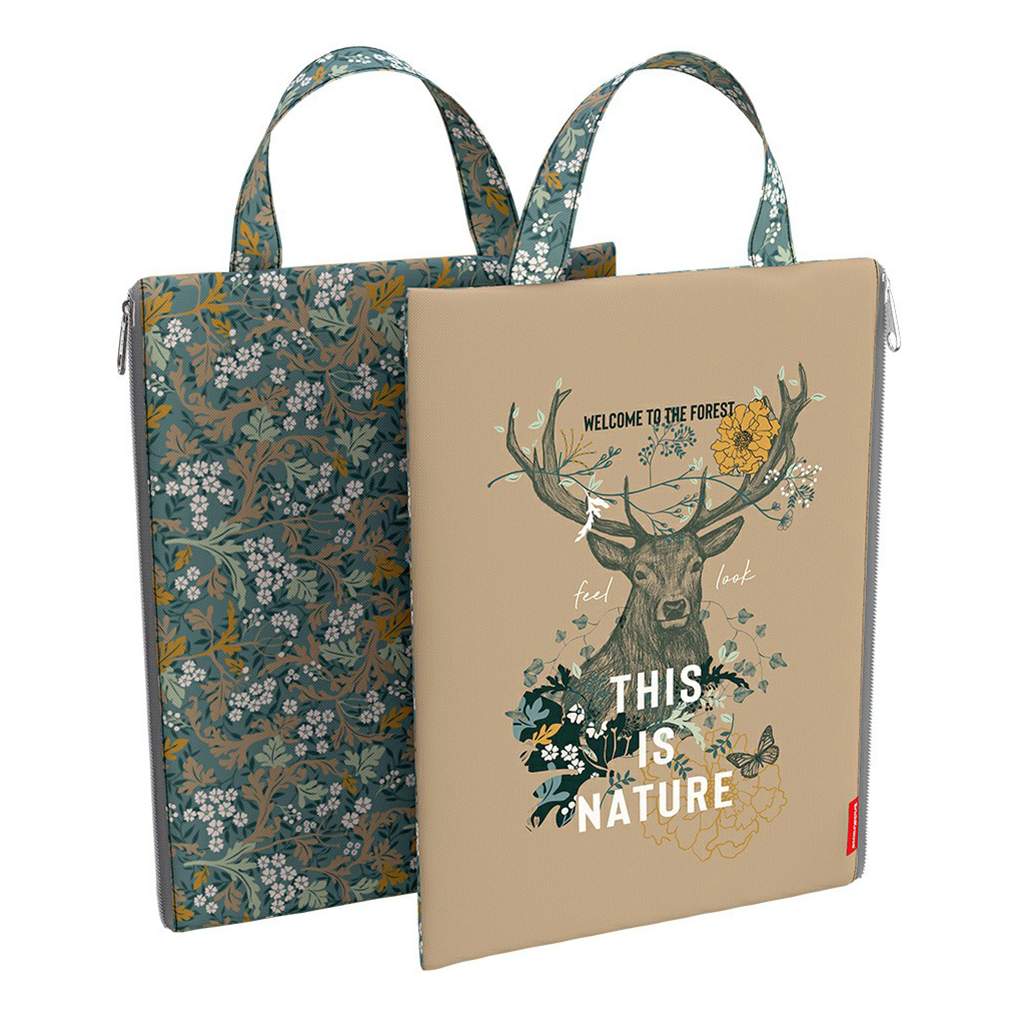 

Папка на молнии А4 ErichKrause Natural Life