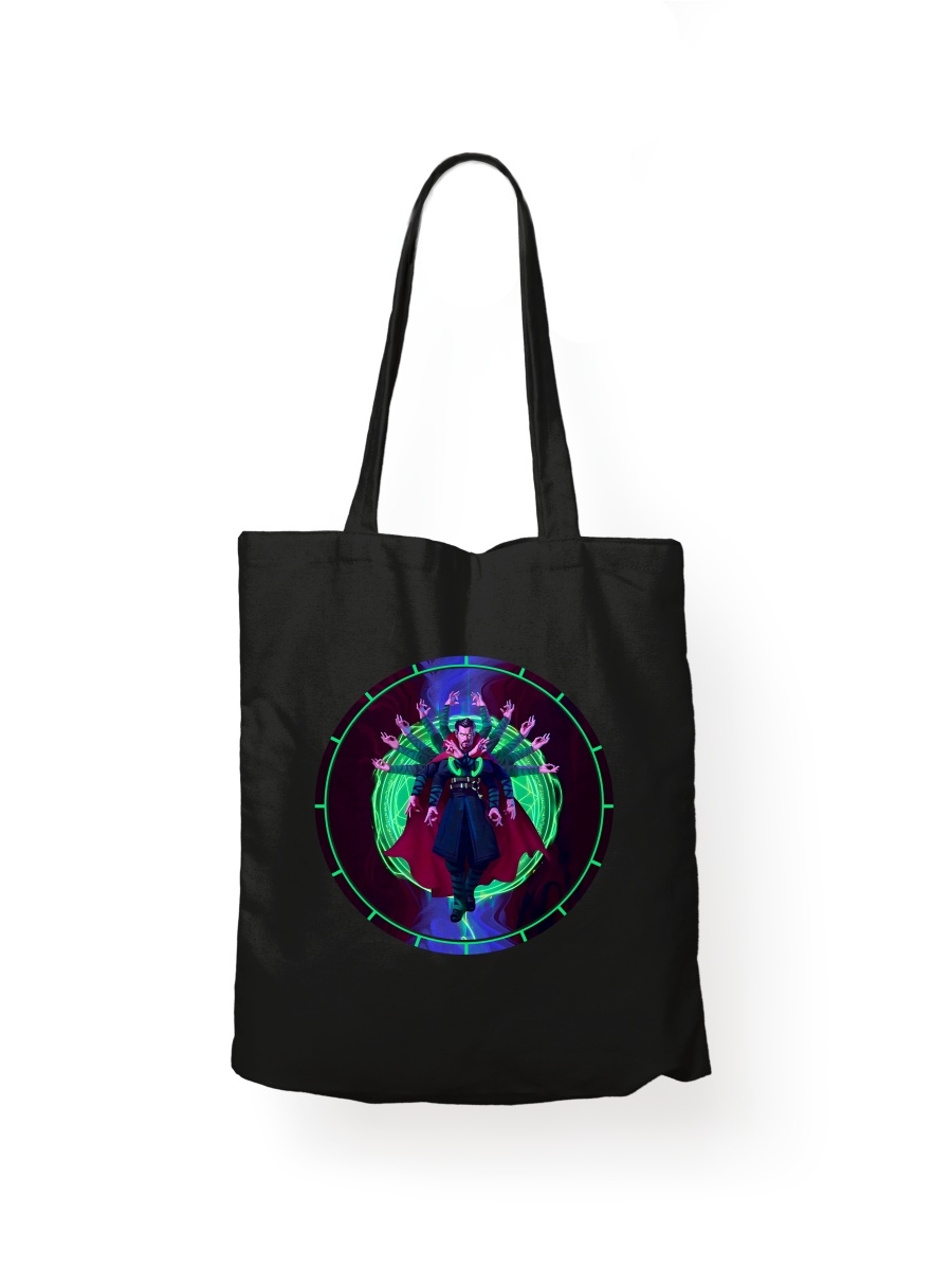 

Шоппер унисекс СувенирShop Doctor Strange 6, черный, Doctor Strange 6