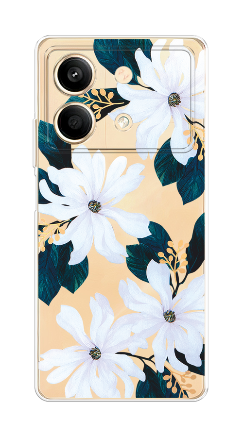 

Чехол на Poco X6 Neo "Delilah Flower", Зеленый;белый, 321950-1