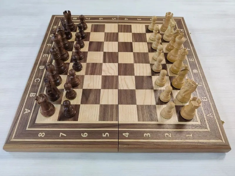 

Шахматы Lavochkashop Эндшпиль Самшит/орех indor31v, Шахматы профессиональные с утяжеленными фигурами Эндшпиль из самшита и ореха большие