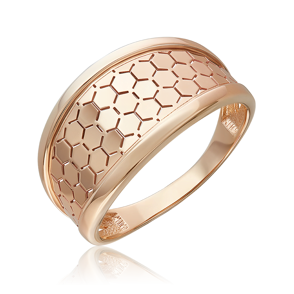 

Кольцо из красного золота р. , PLATINA jewelry 01-5761-00-000-1110, 01-5761-00-000-1110