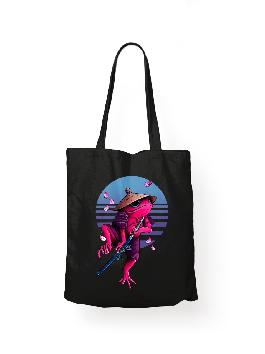 

Шоппер унисекс СувенирShop Frog 2, черный, Frog 2