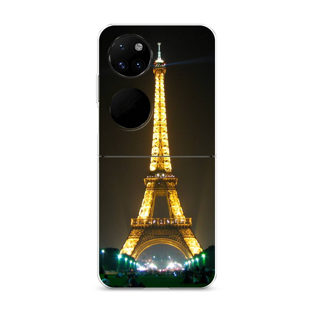 

Чехол на Huawei P50 Pocket "Париж 2", Желтый;серый, 6107450-2