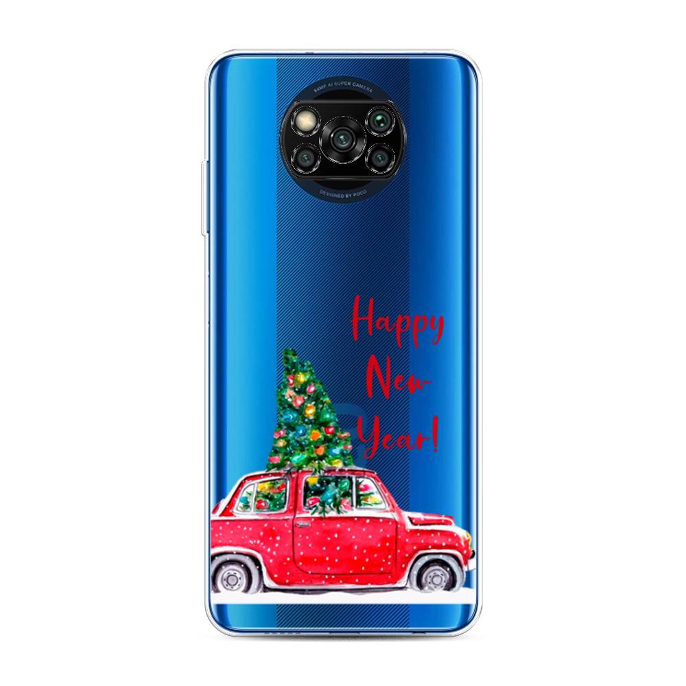 

Чехол для Xiaomi Poco X3/Poco X3 Pro "Happy New Year", Красный;зеленый, 39250-5