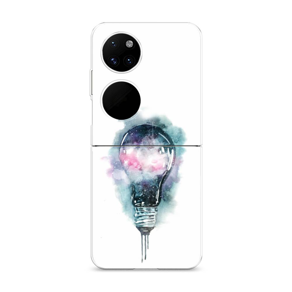 

Чехол на Huawei P50 Pocket "Волшебная лампа", Белый;серый, 6107450-4