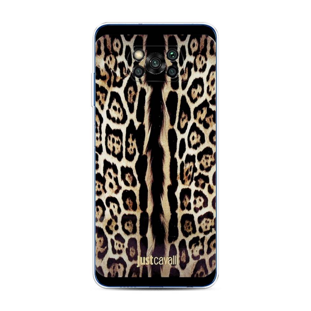 

Чехол на Poco X3/Poco X3 Pro "Леопард кавалли", Черный;коричневый, 39250-1