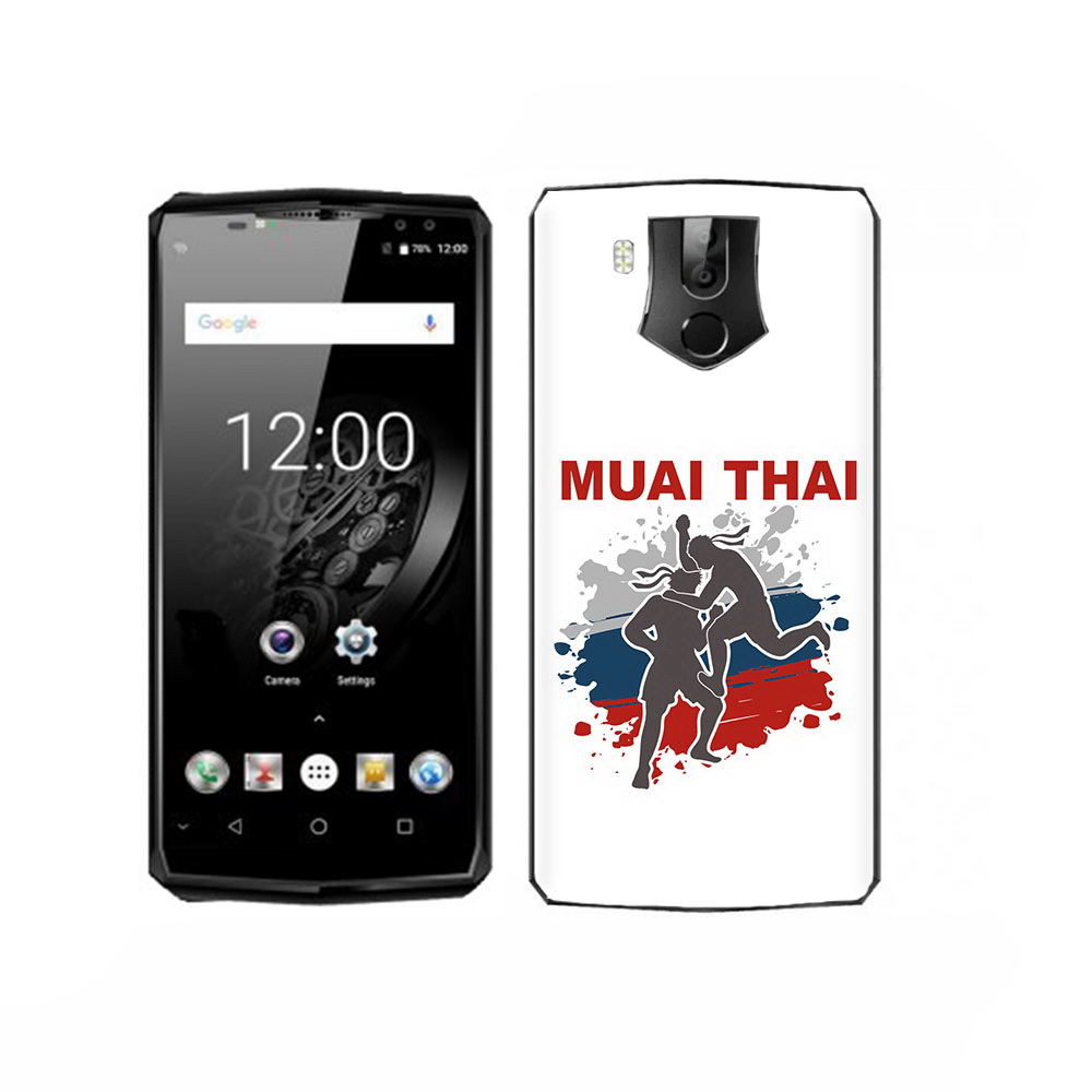 

Чехол MyPads Tocco для Oukitel K10 Муайтай, Прозрачный, Tocco