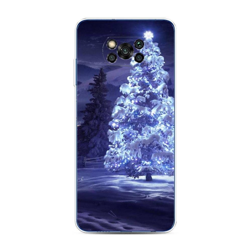 

Чехол для Xiaomi Poco X3/Poco X3 Pro "Зима 4", Синий;черный;белый, 39250-2