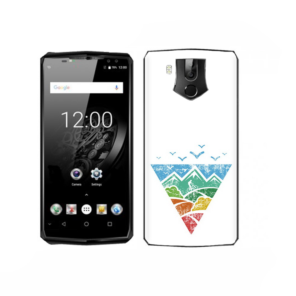 

Чехол MyPads Tocco для Oukitel K10 Лес земля море чайки, Прозрачный, Tocco