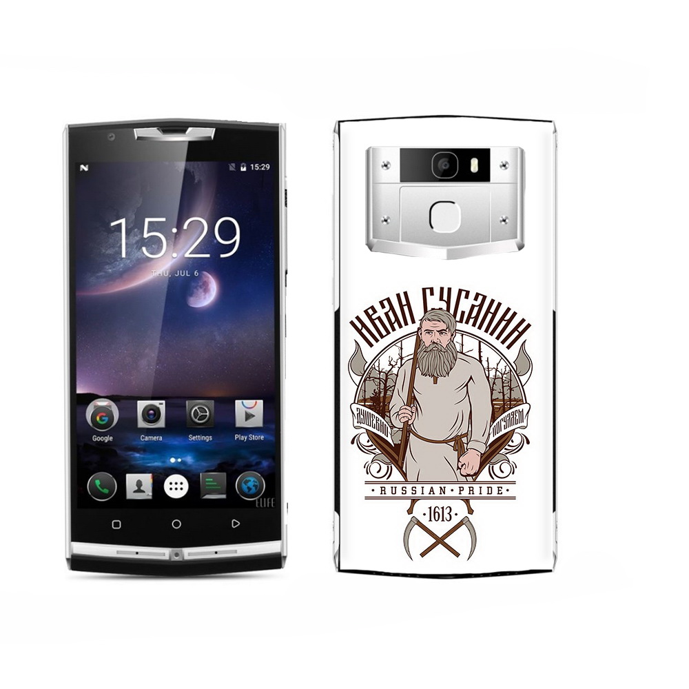 

Чехол MyPads Tocco для Oukitel K15 Plus Иван Сусанин, Прозрачный, Tocco