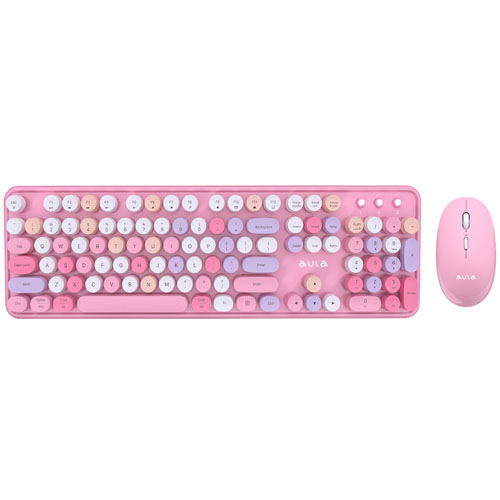 Клавиатура и мышь AULA AC306 Pink 2717₽