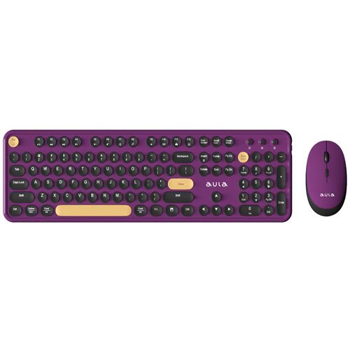 Клавиатура и мышь AULA AC306 Purle-Black 2392₽