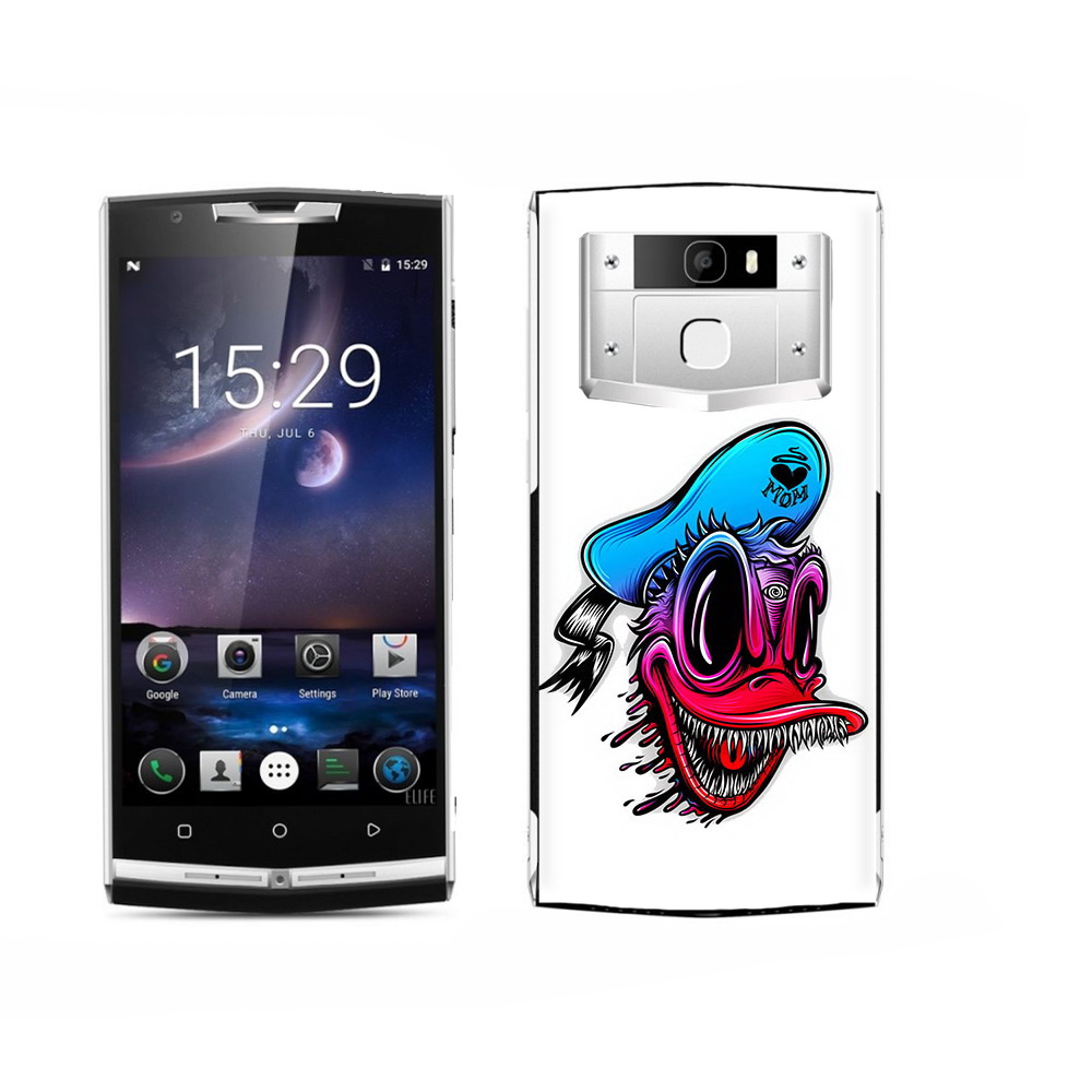 

Чехол MyPads Tocco для Oukitel K15 Plus Дональд, Прозрачный, Tocco