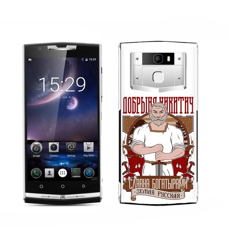 

Чехол MyPads Tocco для Oukitel K15 Plus Добрыня, Прозрачный, Tocco