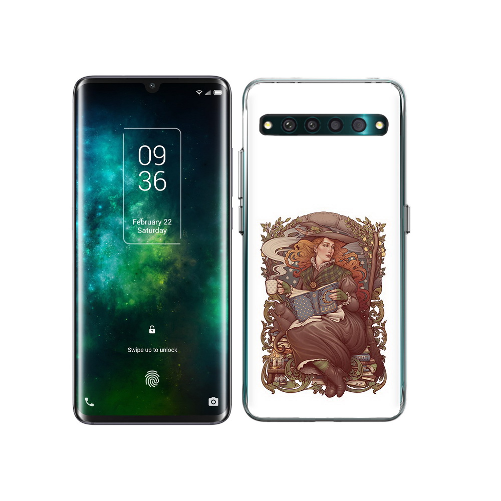 

Чехол MyPads Tocco для TCL 10 Pro Женские_126, Прозрачный, Tocco