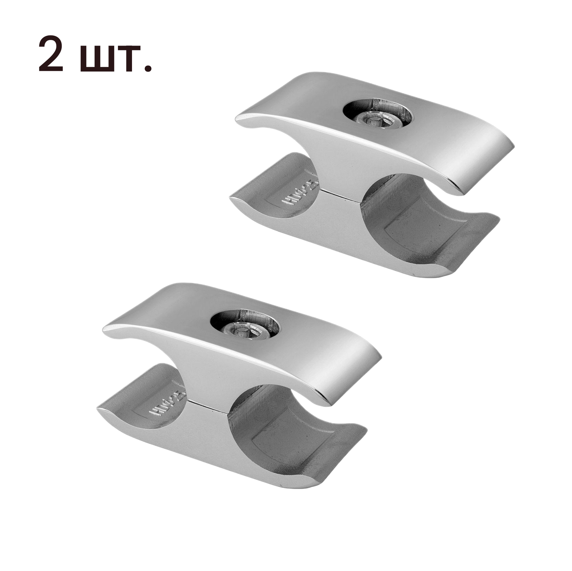 

Держатель параллельный R-46110Uno16 , 2 шт, Серебристый
