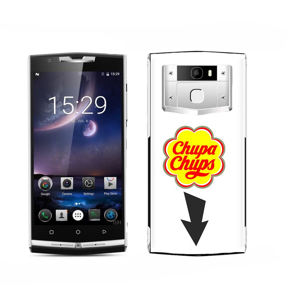 

Чехол MyPads Tocco для Oukitel K15 Plus чупа чупс, Прозрачный, Tocco