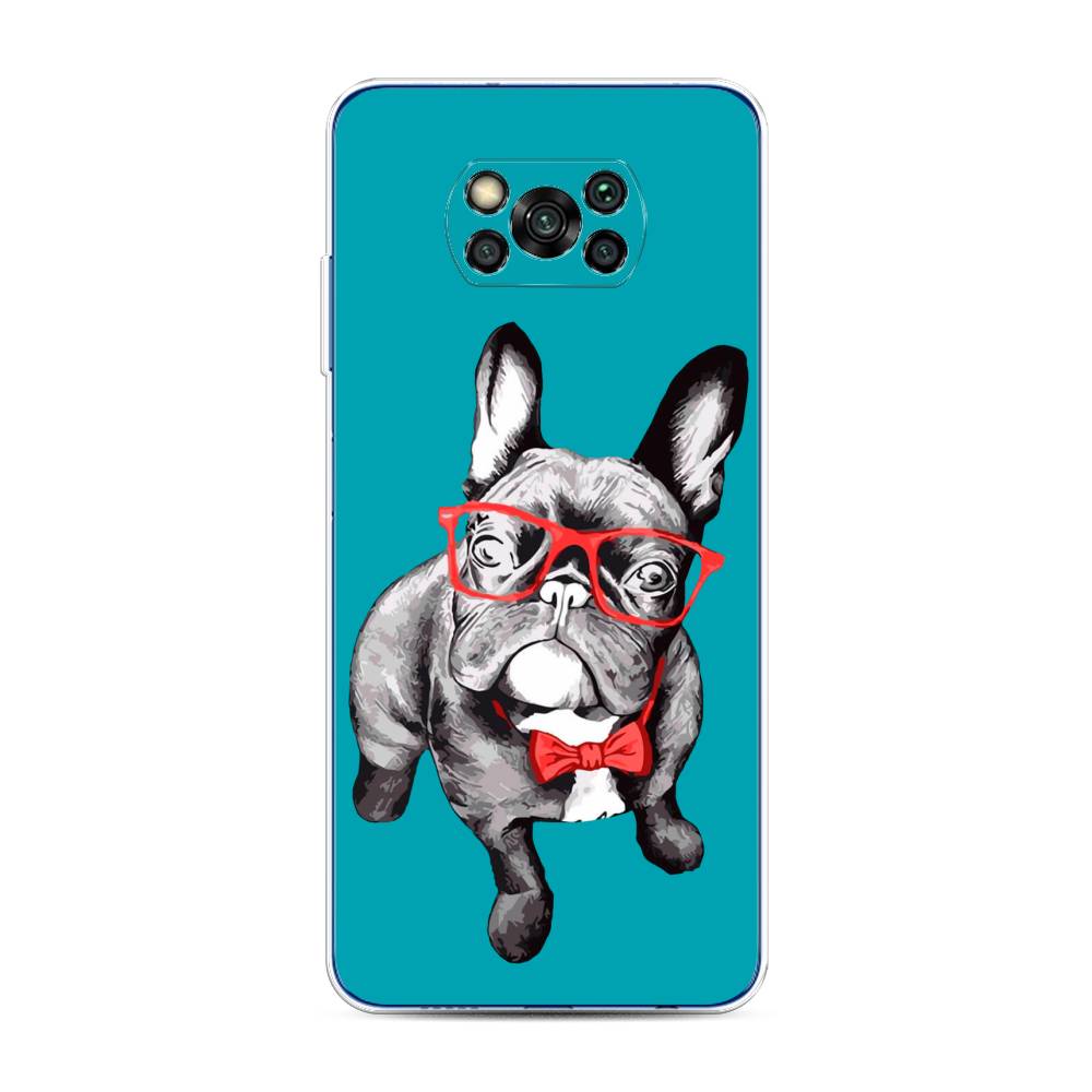 

Чехол для Xiaomi Poco X3/Poco X3 Pro "Французский бульдог", 39250-1