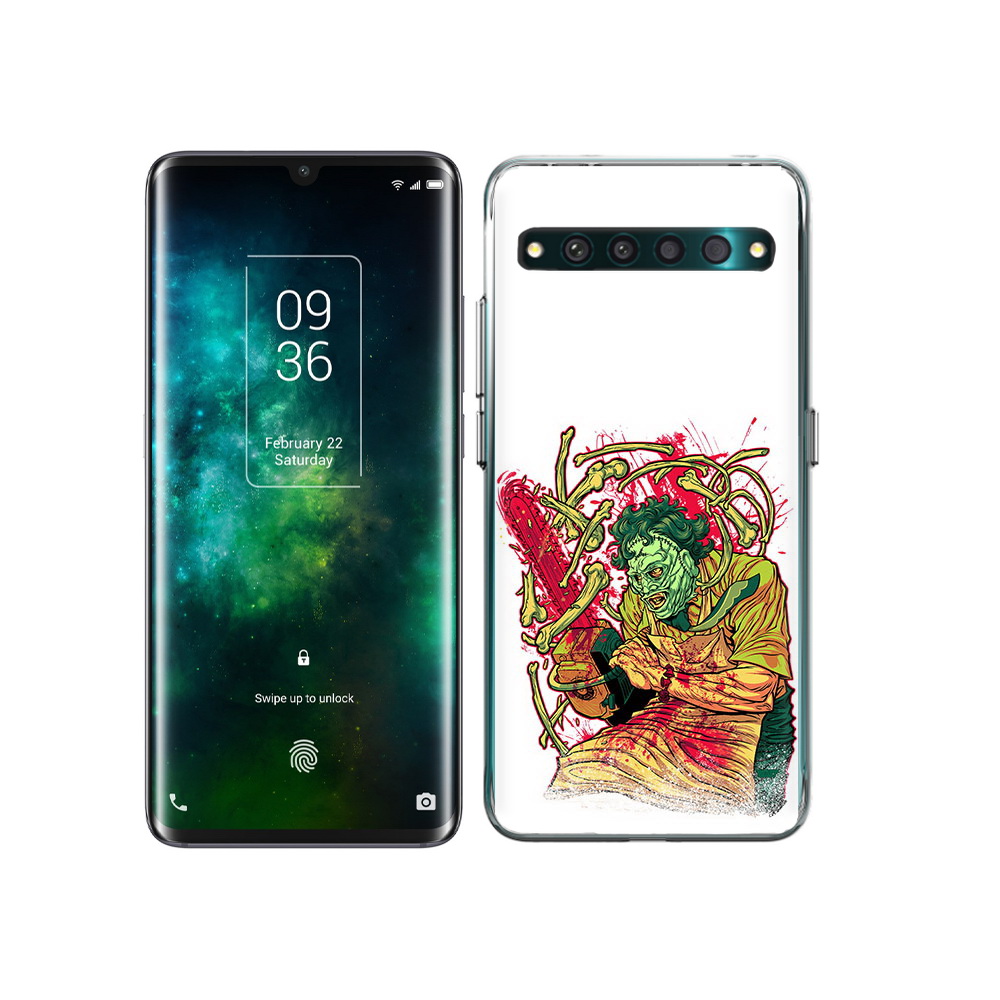 

Чехол MyPads Tocco для TCL 10 Pro яркий мясник, Прозрачный, Tocco