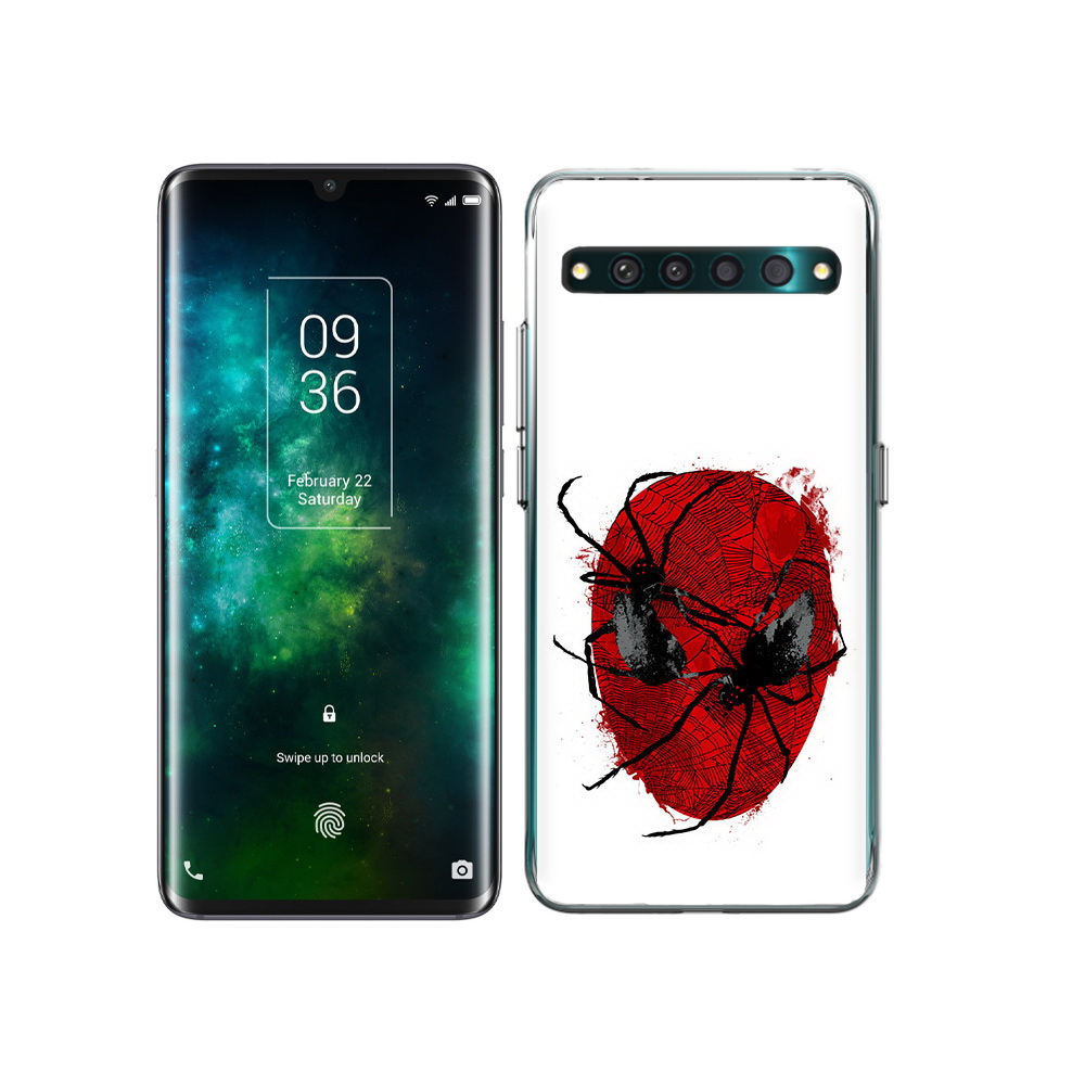 

Чехол MyPads Tocco для TCL 10 Pro человек паук, Прозрачный, Tocco