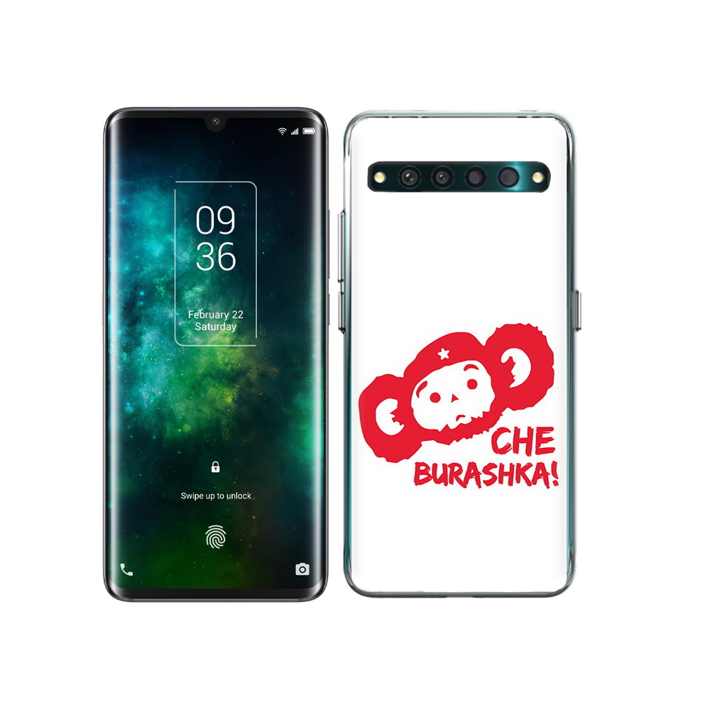 

Чехол MyPads Tocco для TCL 10 Pro чебурашка, Прозрачный, Tocco