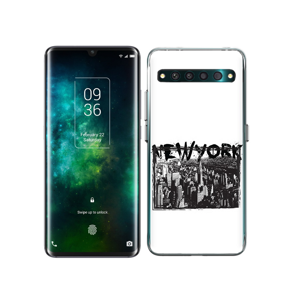 

Чехол MyPads Tocco для TCL 10 Pro че, Прозрачный, Tocco