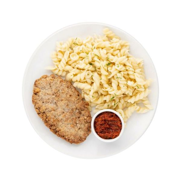 

Котлета Командор Домашняя новая с макаронами 250 г