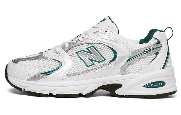 

Кроссовки унисекс New Balance NB 530 белые 40.5 EU, Белый, NB 530