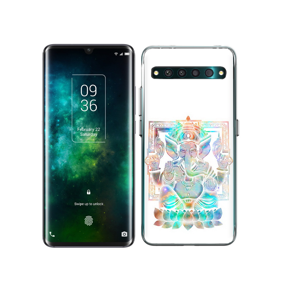 

Чехол MyPads Tocco для TCL 10 Pro умный слон, Прозрачный, Tocco