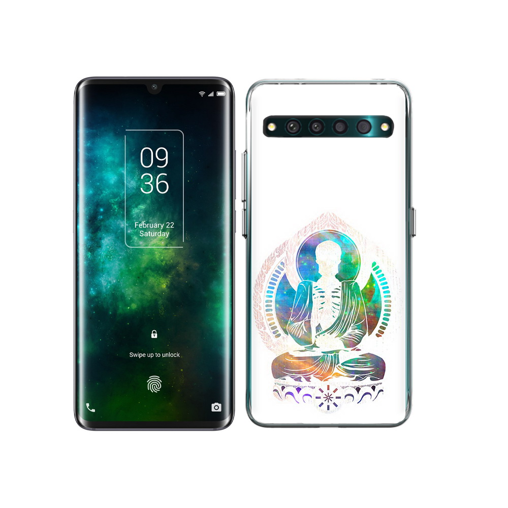 

Чехол MyPads Tocco для TCL 10 Pro умный скелет, Прозрачный, Tocco