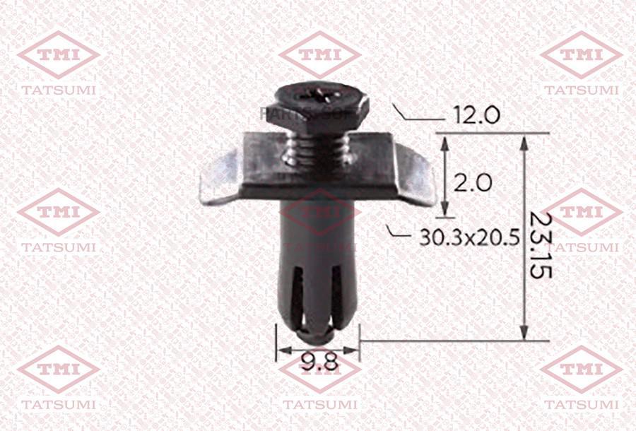 

Клипса автомобильная Tatsumi артикул TJB1326