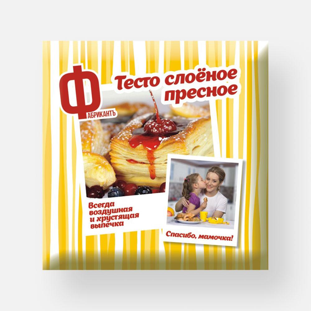 

Тесто Фабрикантъ слоёное, пресное, 500 г