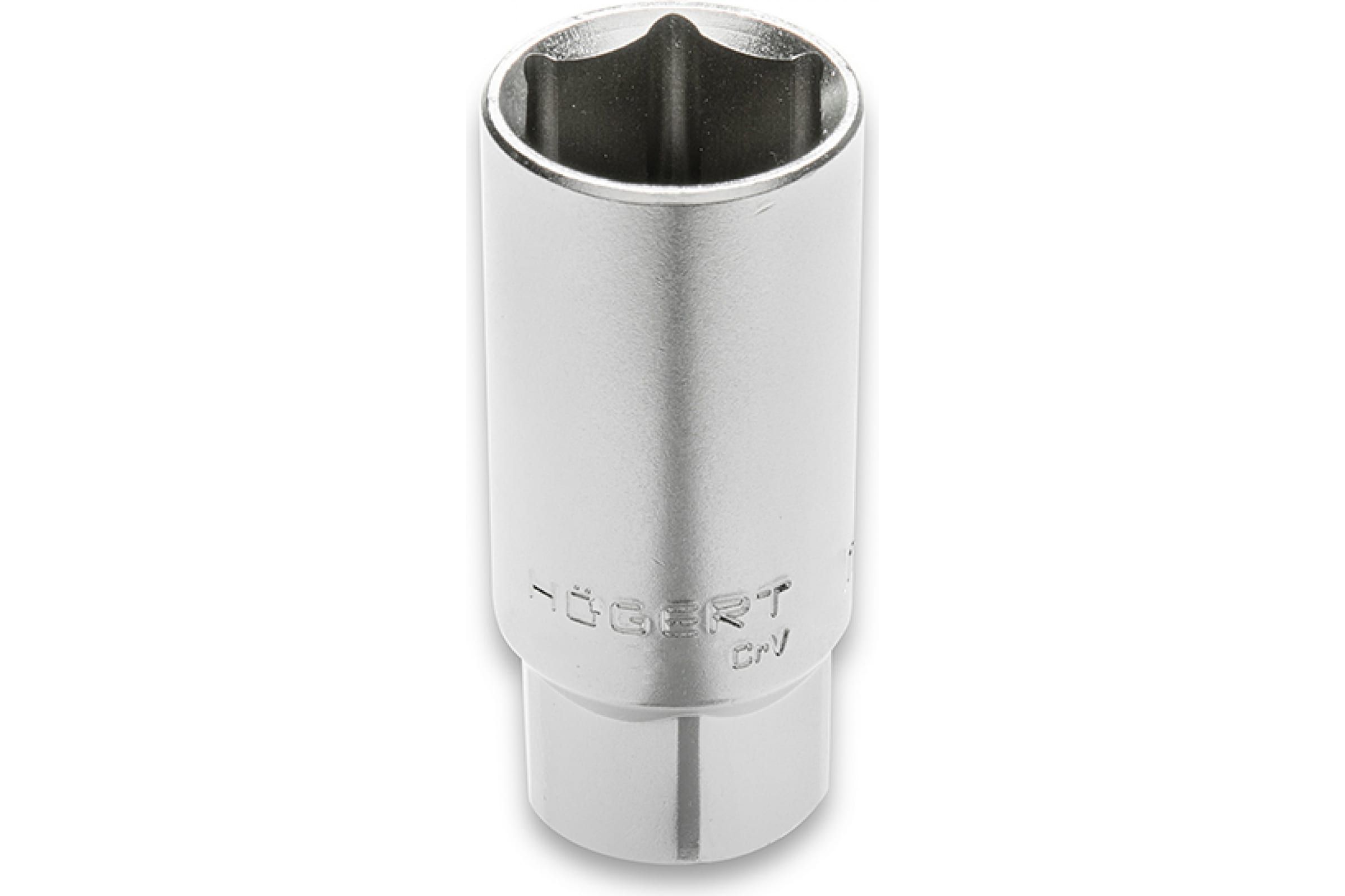 

HOEGERT Головка свечная шестигранная 1/2", 16 мм, CrV50BV31