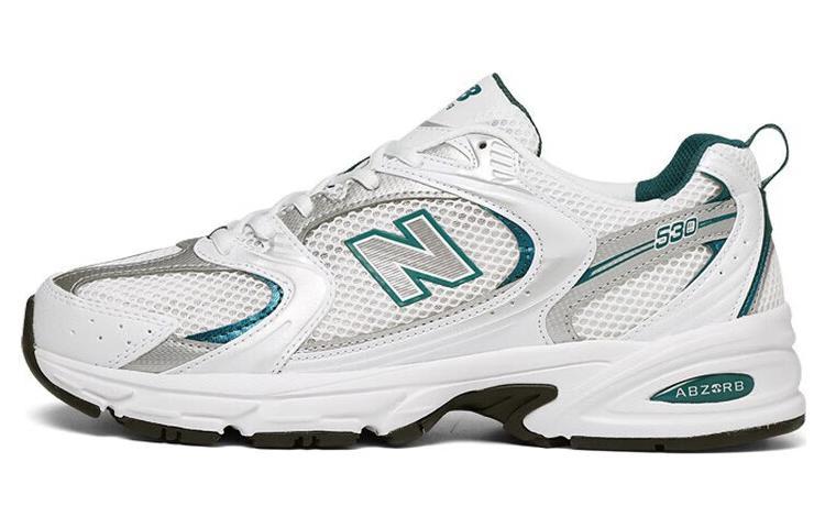 

Кроссовки унисекс New Balance NB 530 белые 38 EU, Белый, NB 530